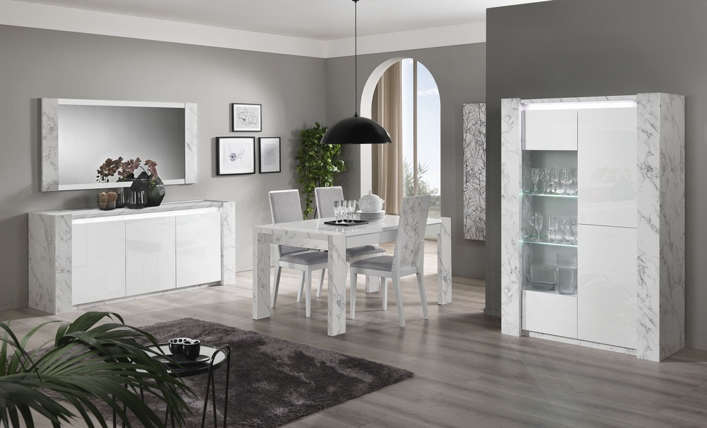 VITTORIA  ENFILADE AVEC MIROIR 3P