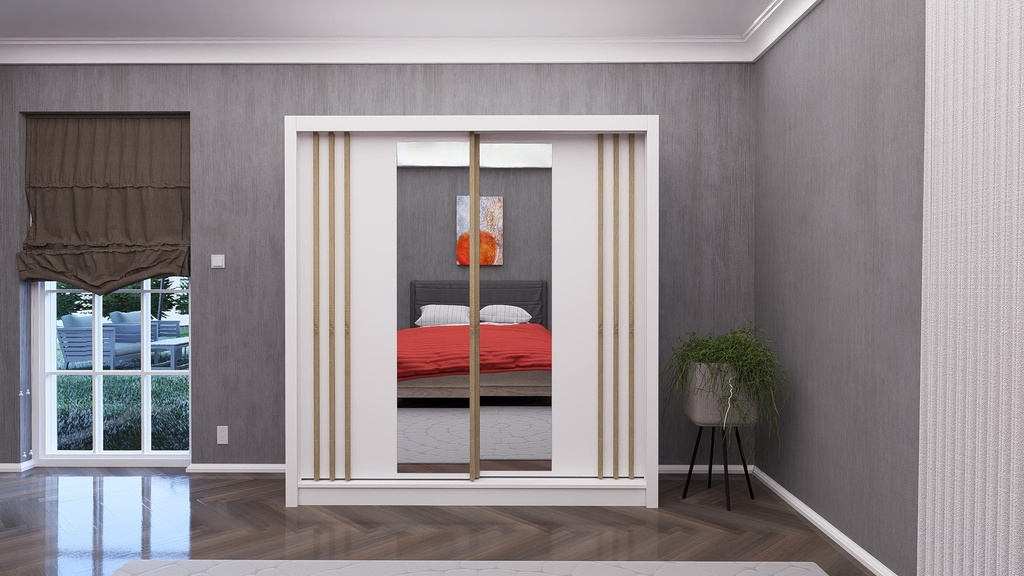 ARMOIRE OSLO BLANC SONOMA