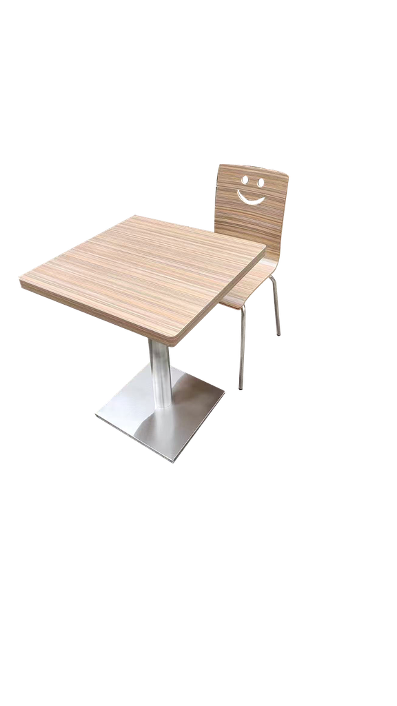TABLE DE RESTAURANT CARREE H237 600X600