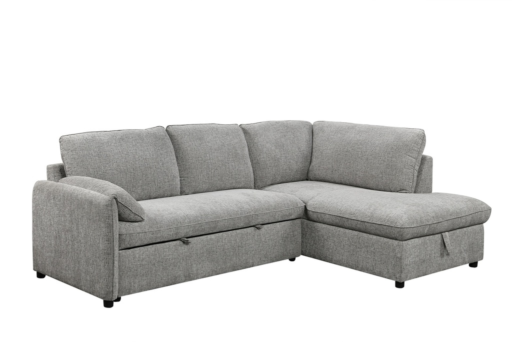 SALON ANGLE  CONVERTIBLE /COFFRE KF7825 240X169X91 