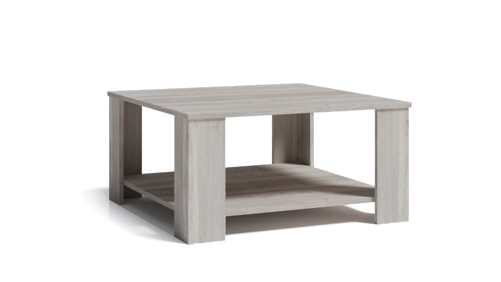 LISA TABLE BASSE CARREE 80X80X40