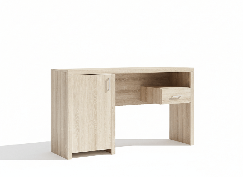 BUREAU LEMUR CHENE  140X80X60