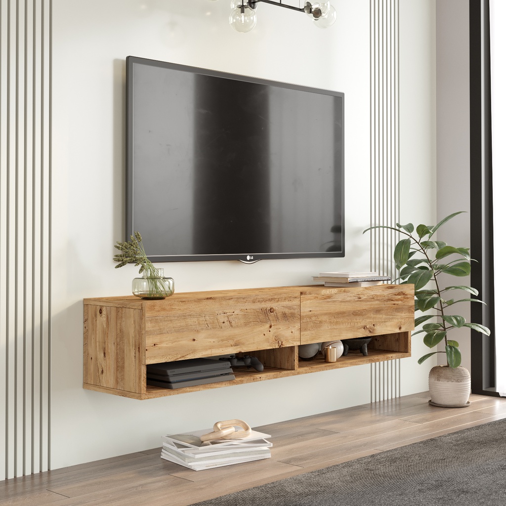 TABLE TV SUSPENDU FR11-A CHENE 
