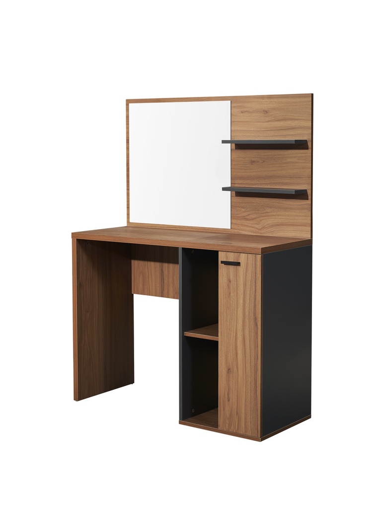COIFFEUSE  DZ36A  BOIS/NOIR  1000X398X1360 