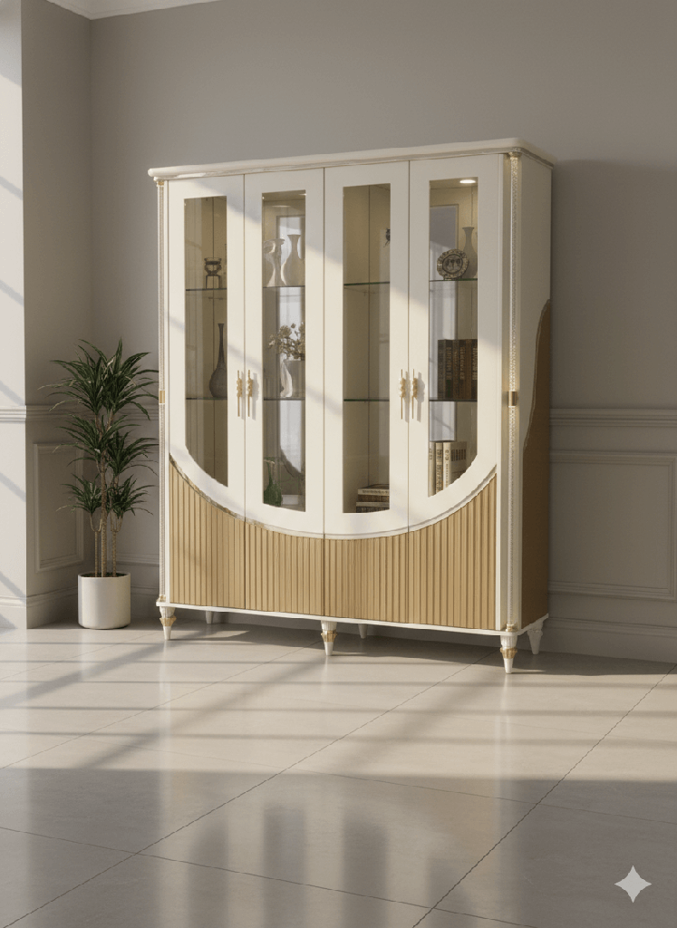 VITRINE 4PORTES  166CMX43CMX202CM 