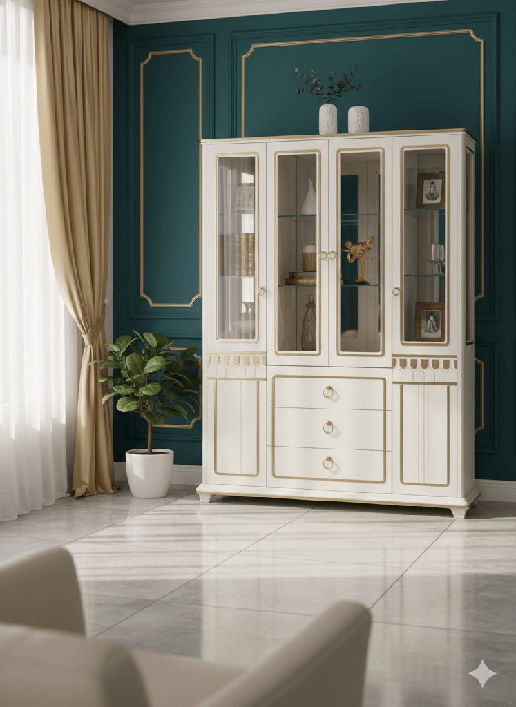 VITRINE 4PORTES  175CMX46CMX210CM