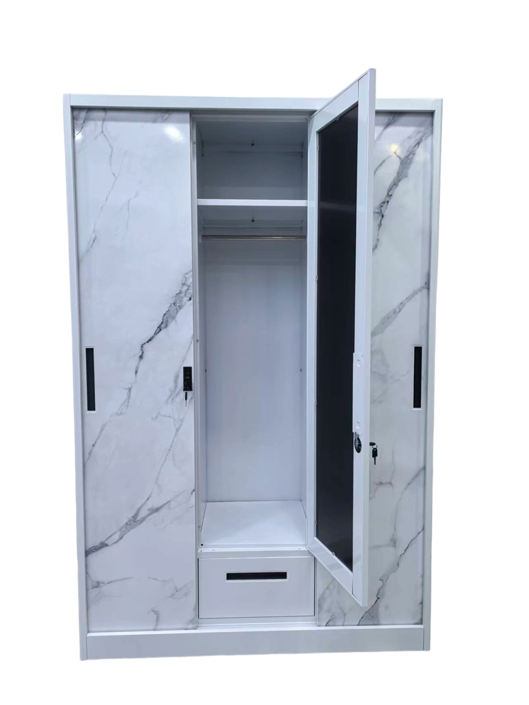 ARMOIRE FER W003 COULISSANT 3PORTES  