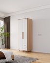 ARMOIRE  BOIS 2P/2T800X2000X500  8019-2