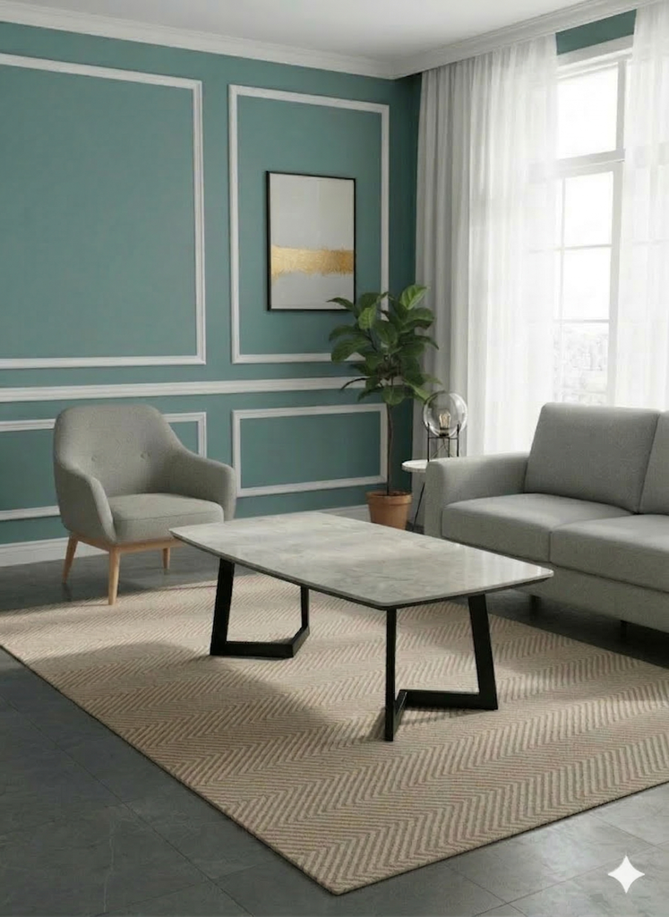 TABLE BASSE 602 1100X550X470 GRISE