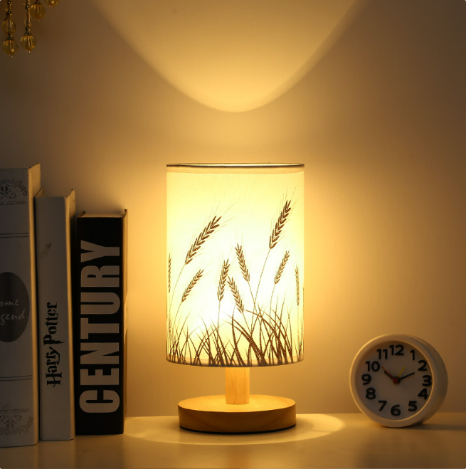 LAMPE DE TABLE 3000/4000/6500K 3W   CHARGEABLE BY009 BOIS BEIGE