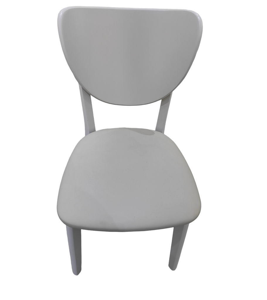 CHAISE BOIS  ASSISE GRIS