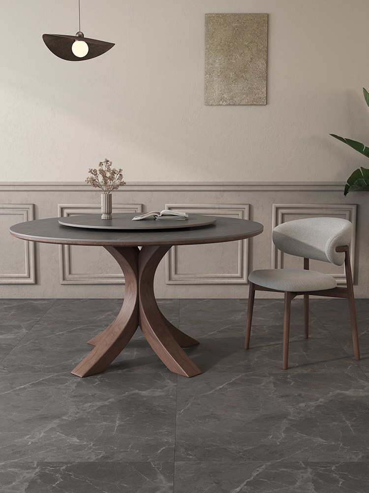TABLE A MANGER ROND BOIS T05/T09 1300X1300X750 