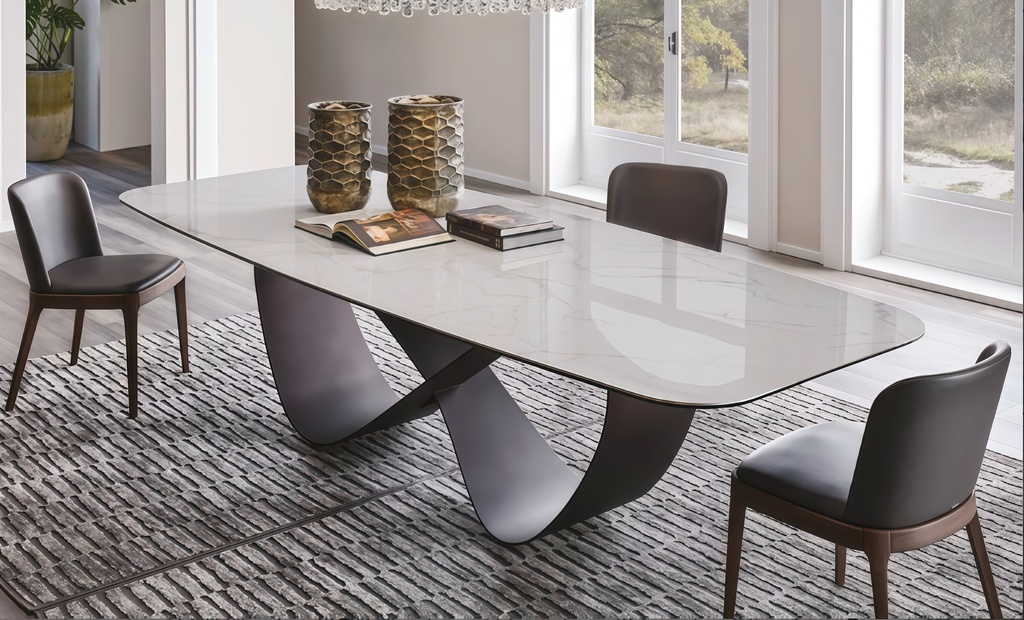 TABLE CERAMIQUE T931 2400x1000X750