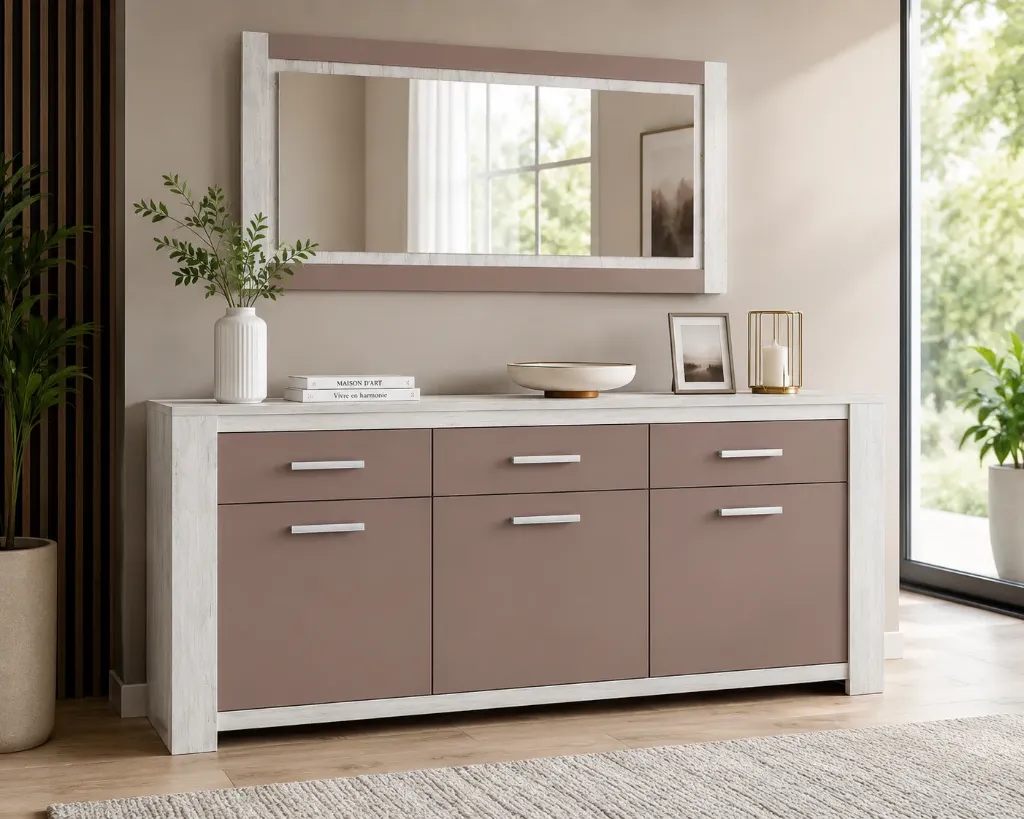 LAURA ENFILADE AVEC MIROIR LAK204/LA180
