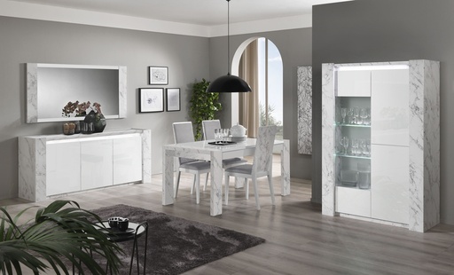 VITTORIA  ENFILADE AVEC MIROIR 3P