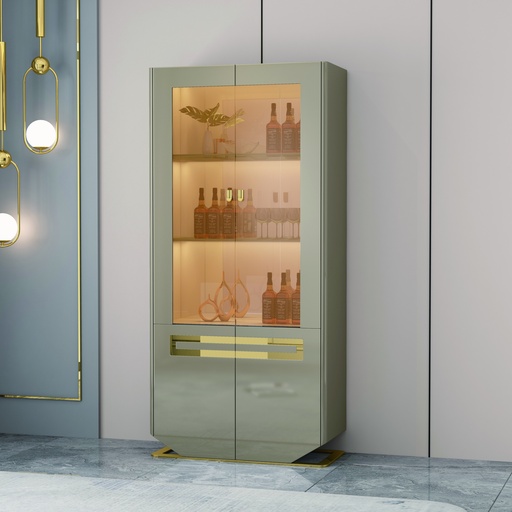 VITRINE 2P 90966  900X400X1900 