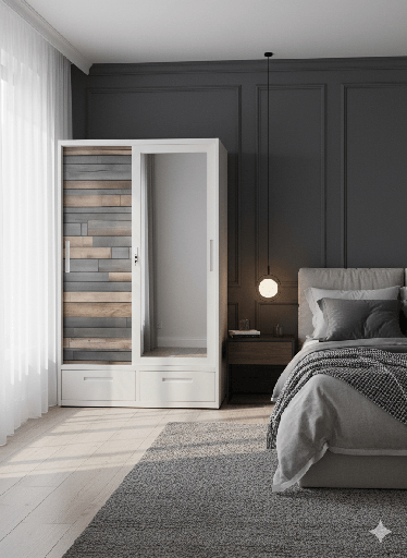 ARMOIRE FER Y001 3PORTES