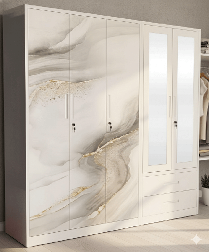 ARMOIRE FER Y002 5PORTES