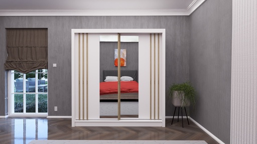 ARMOIRE OSLO BLANC SONOMA