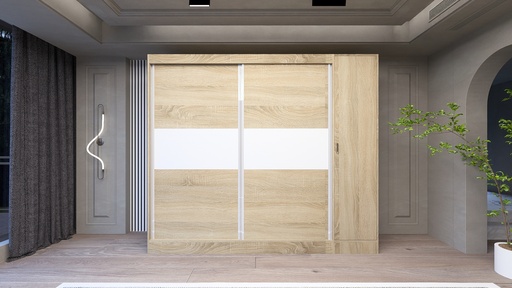 ARMOIRE ORMAN BLANC SONOMA 
