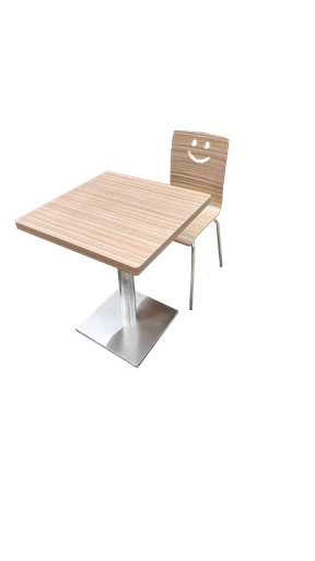 TABLE DE RESTAURANT CARREE H237 600X600