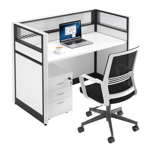 BUREAU COMPTOIR 45-1 /TIROIR AMOVIBLE 1200X600X1100