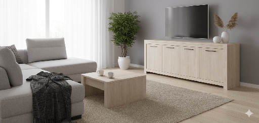 PADVA BUFFET 4P(SANS MIROIR)