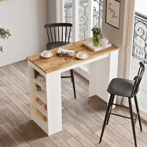 TABLE BAR STI-AW CHENE BLANC