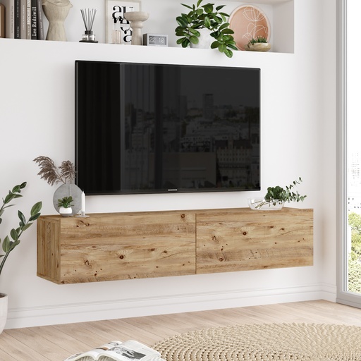 TABLE TV SUSPENDU FR10-A CHENE