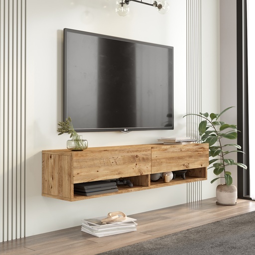TABLE TV SUSPENDU FR11-A CHENE 