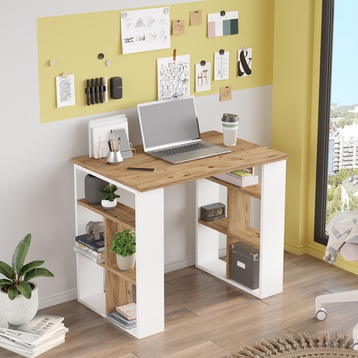 BUREAU BR1-AW CHENE BLANC