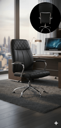CHAISE BUREAU A109 noir