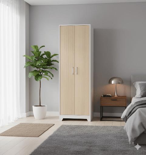 ARMOIRE FER  2P58X50X195 M23