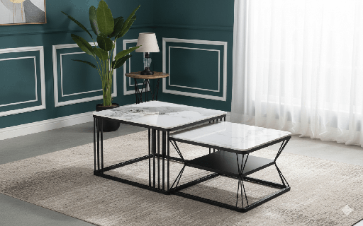 TABLE BASSE CIGOGNE CARRE C036