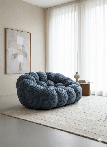 FAUTEUIL BUBBLE  120X120X68 COMPRESSE 