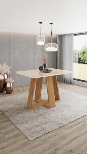 TABLE LINS RECTANGLE SC155-128