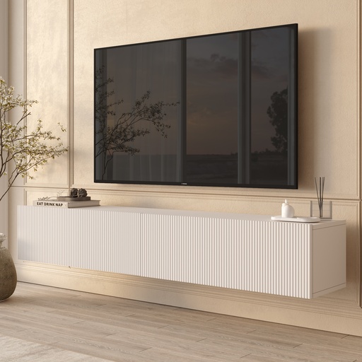 TABLE TV SUSPENDU LN2-W  1800X316
