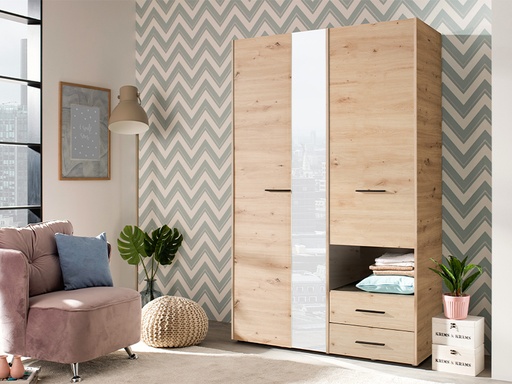 ARMOIRE CAMBRIS 3K2FO 11011886 127.5X54X205.5