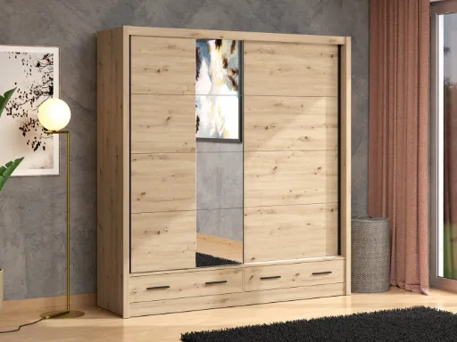 ARMOIRE ALBI PLUS  11015291 205X60X215