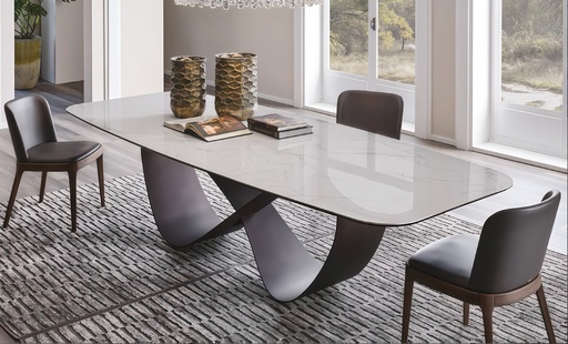 TABLE CERAMIQUE T931 2400x1000X750