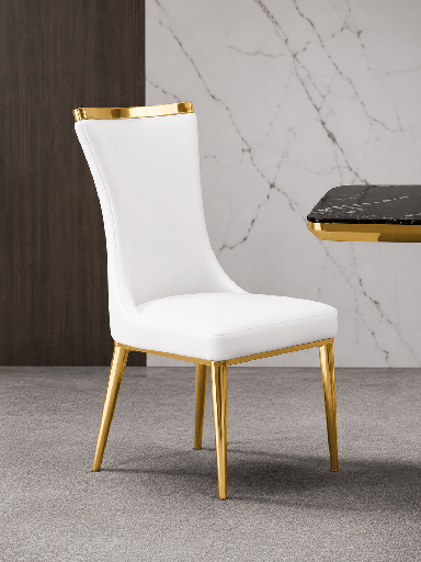 CHAISE 12082 620X600X970 BLANC 