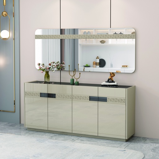 BAHUT  BEIGE 92495 1800*400*800 