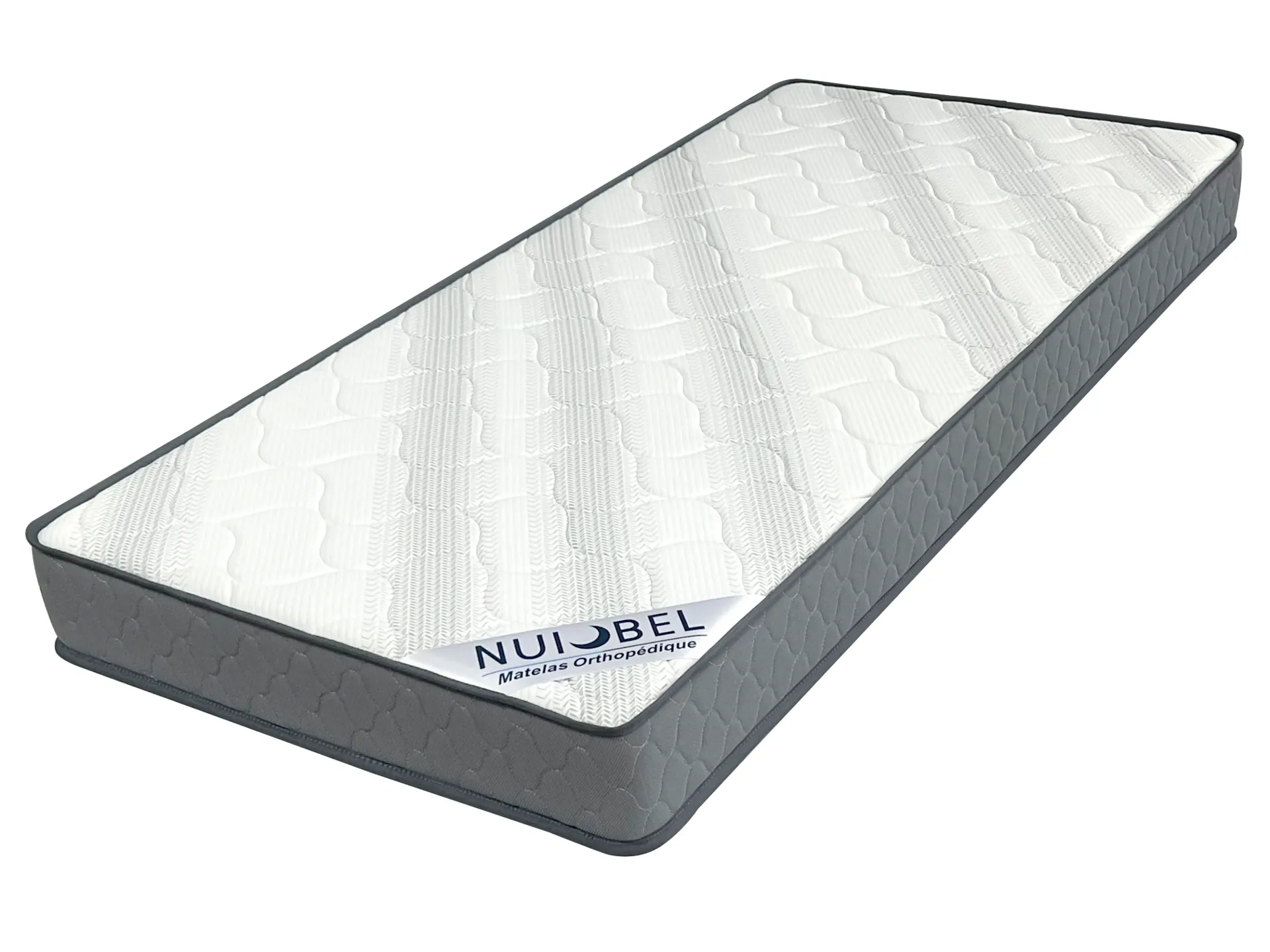 MATELAS MOUSSE NUIBEL ORTHOPEDIQUE 90X190X17XD25