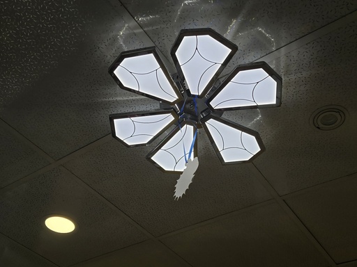 LUSTRE LED /8  REF 1162  FLEUR