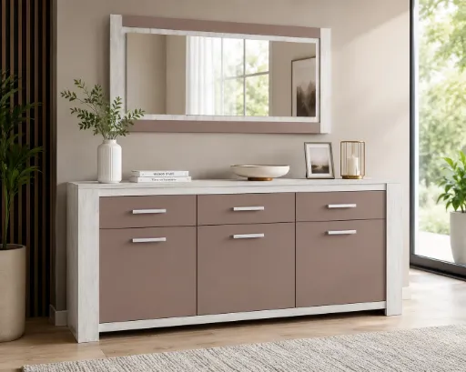 LAURA ENFILADE AVEC MIROIR LAK204/LA180