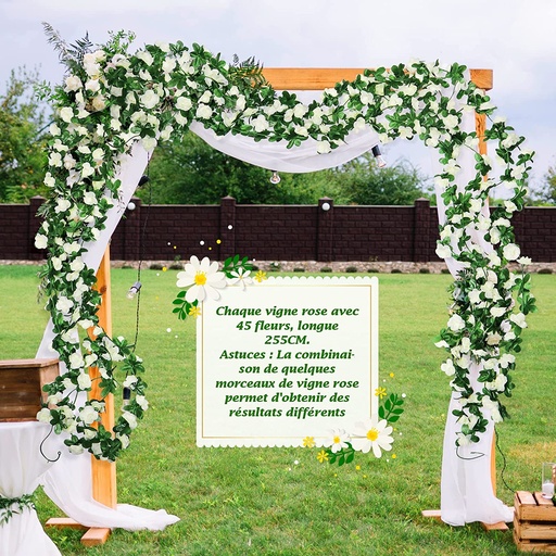 FLEUR POUR ARCHE 2M*0.55